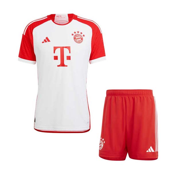 Camiseta Bayern Munich Replica Primera Ropa Niños 2023/24